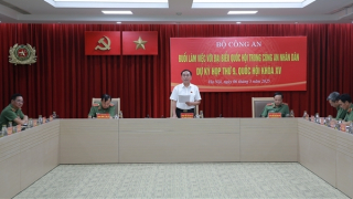 Đại biểu Quốc hội CAND là kết tinh giữa phẩm chất Công an và tinh thần người làm luật