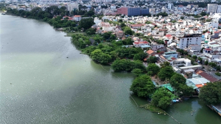 Xử lý ngay dự án lấn sông để xây dựng trung tâm thương mại và cao ốc văn phòng dở dang hơn 10 năm