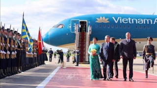 Tổng Bí thư Tô Lâm bắt đầu thăm chính thức LB Nga