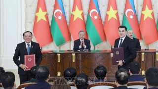 Tổng Bí thư Tô Lâm chứng kiến Lễ trao các văn kiện hợp tác Việt Nam - Azerbaijan