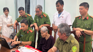 Thu nhận mẫu ADN thân nhân liệt sĩ chưa xác định được danh tính