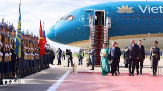 Tổng Bí thư Tô Lâm bắt đầu thăm chính thức LB Nga