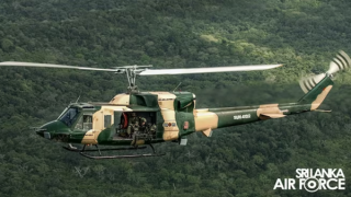 Trực thăng quân sự Sri Lanka rơi khi bay huấn luyện, 6 người thiệt mạng