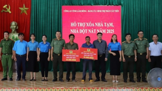 Công an tỉnh Lâm Đồng chung tay xóa nhà tạm