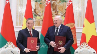 Tuyên bố chung về việc thiết lập quan hệ Đối tác Chiến lược giữa Việt Nam và Belarus