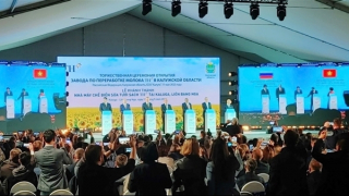 Tập đoàn TH khánh thành nhà máy chế biến sữa công suất hàng đầu Liên bang Nga