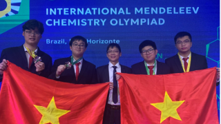 4/4 học sinh Việt Nam giành huy chương Olympic Hóa học quốc tế Mendeleev 2025