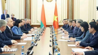 Tổng Bí thư hội kiến Chủ tịch Thượng, Hạ viện, lãnh đạo các chính đảng Belarus