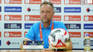 HLV Polking thận trọng trước chung kết Shopee Cup