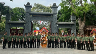 Cục An ninh nội địa tổ chức về nguồn tại Khu di tích lịch sử Kim Liên