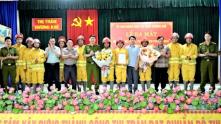 Ra mắt mô hình “Hệ thống, phương tiện chữa cháy và cứu nạn, cứu hộ” đầu tiên tại Hà Tĩnh