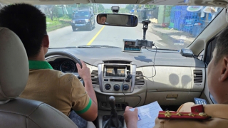 CSGT TP Hồ Chí Minh tổ chức thi sát hạch, cấp giấy phép lái xe