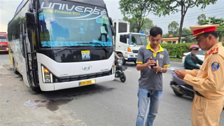 Xử phạt nhiều tài xế xe khách tắt thiết bị giám sát hành trình