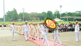 Cụm thi đua số 1, Bộ Công an báo công dâng Bác