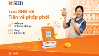 SHB ra mắt dịch vụ Loa thanh toán, hỗ trợ khách hàng phòng tránh gian lận giao dịch