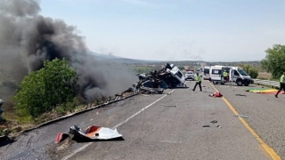 Tai nạn ô tô liên hoàn tại Mexico khiến hơn 20 người thiệt mạng