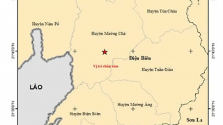 Điện Biên xảy ra động đất mạnh 5 độ