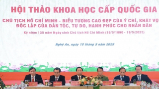 Chủ tịch Hồ Chí Minh - Biểu tượng cao đẹp của ý chí, khát vọng độc lập của dân tộc, tự do, hạnh phúc cho nhân dân