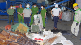 Công an tỉnh Thái Nguyên tiêu huỷ hơn 2.000 khẩu súng, vũ khí tự chế và công cụ hỗ trợ