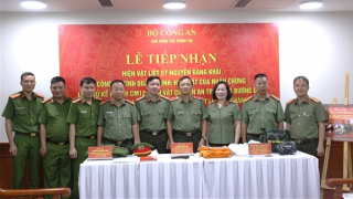 Tiếp nhận nhiều hiện vật được sử dụng khám phá các chuyên án lớn