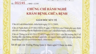 Tái diễn nạn mua bán, cho thuê chứng chỉ hành nghề y dược