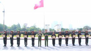 Hơn 17.000 chiến sĩ nghĩa vụ hoàn thành huấn luyện tại Bộ Tư lệnh Cảnh sát cơ động