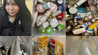 Triệt phá cơ sở sản xuất, buôn bán số lượng lớn mỹ phẩm giả trên Tiktok