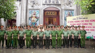 Hành trình tri ân và tiếp nối truyền thống anh hùng của lực lượng Công an tỉnh Sơn La