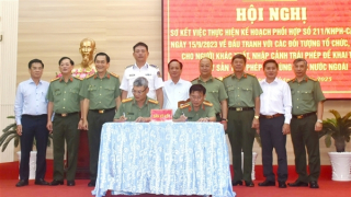 Công an 10 tỉnh, thành phố phía Nam tăng cường phối hợp chống khai thác IUU