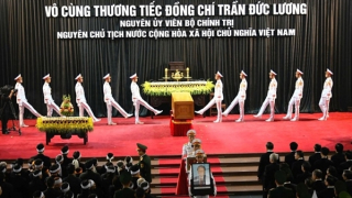 Lời cảm ơn của Ban Lễ tang và gia đình nguyên Chủ tịch nước Trần Đức Lương