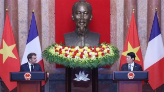 Tổng thống Macron mong muốn Pháp trở thành đối tác hàng đầu của Việt Nam trong kỷ nguyên vươn mình