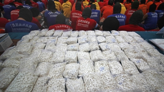 Indonesia thu giữ lượng methamphetamine lớn nhất trong lịch sử