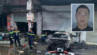 Truy bắt nghi phạm phóng hỏa đốt nhà ở Bắc Giang