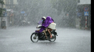 Miền Bắc có nơi mưa rất to