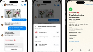 Techcombank tích hợp tính năng chuyển tiền qua Messenger, nâng cao trải nghiệm giao dịch liền mạch cho khách hàng