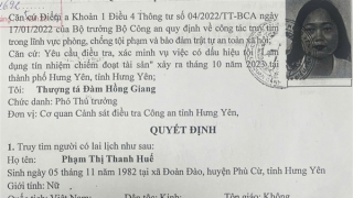 Truy tìm người liên quan trong vụ án lạm dụng tín nhiệm chiếm đoạt tài sản