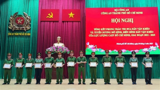 Công an TP Hồ Chí Minh tuyên dương nhiều mô hình, điển hình dân vận khéo