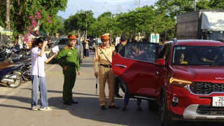 Góp phần đảm bảo an ninh, an toàn kỳ thi cuối cấp tại Sơn La