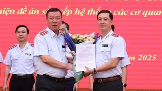 Thanh tra Chính phủ công bố các quyết định tiếp nhận, bổ nhiệm cán bộ