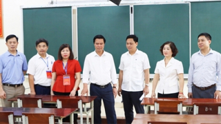 Kiểm tra công tác chuẩn bị tổ chức Kỳ thi tuyển sinh vào lớp 10 THPT công lập