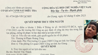 Truy tìm người trong vụ chiếm đoạt hơn 1,3 tỷ đồng tiền mua nông sản ở An Giang