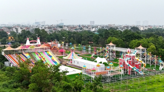 Dự án “Trang trại công nghệ cao” ngang nhiên xây dựng giữa vùng thoát lũ