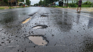 Yêu cầu khắc phục hư hỏng từ Km131 - Km154 trên Quốc lộ 19