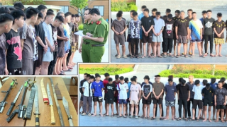 Tạm giữ hình sự 38 đối tượng lập nhóm "cà khịa" người đi đường
