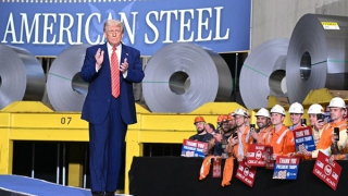 Tổng thống Trump tăng gấp đôi thuế nhập khẩu nhôm, thép vào Mỹ