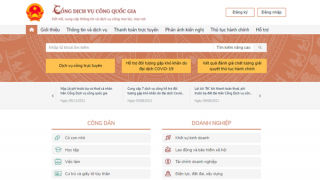 Triển khai Cổng dịch vụ công quốc gia trở thành điểm “một cửa số” tập trung, duy nhất