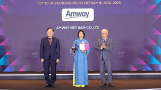 Amway Việt Nam vinh dự là doanh nghiệp FDI xuất sắc về dinh dưỡng và chăm sóc sức khỏe chủ động