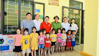 Trường Mầm non Hùng Lợi - Quà tặng của Bộ trưởng Lương Tam Quang dành cho thiếu nhi ở Tuyên Quang
