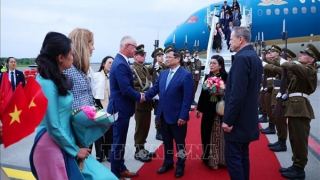 Thủ tướng Phạm Minh Chính bắt đầu thăm chính thức Cộng hòa Estonia