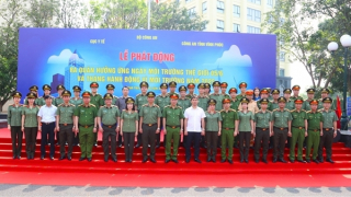 Bộ Công an phát động tháng hành động vì môi trường năm 2025
